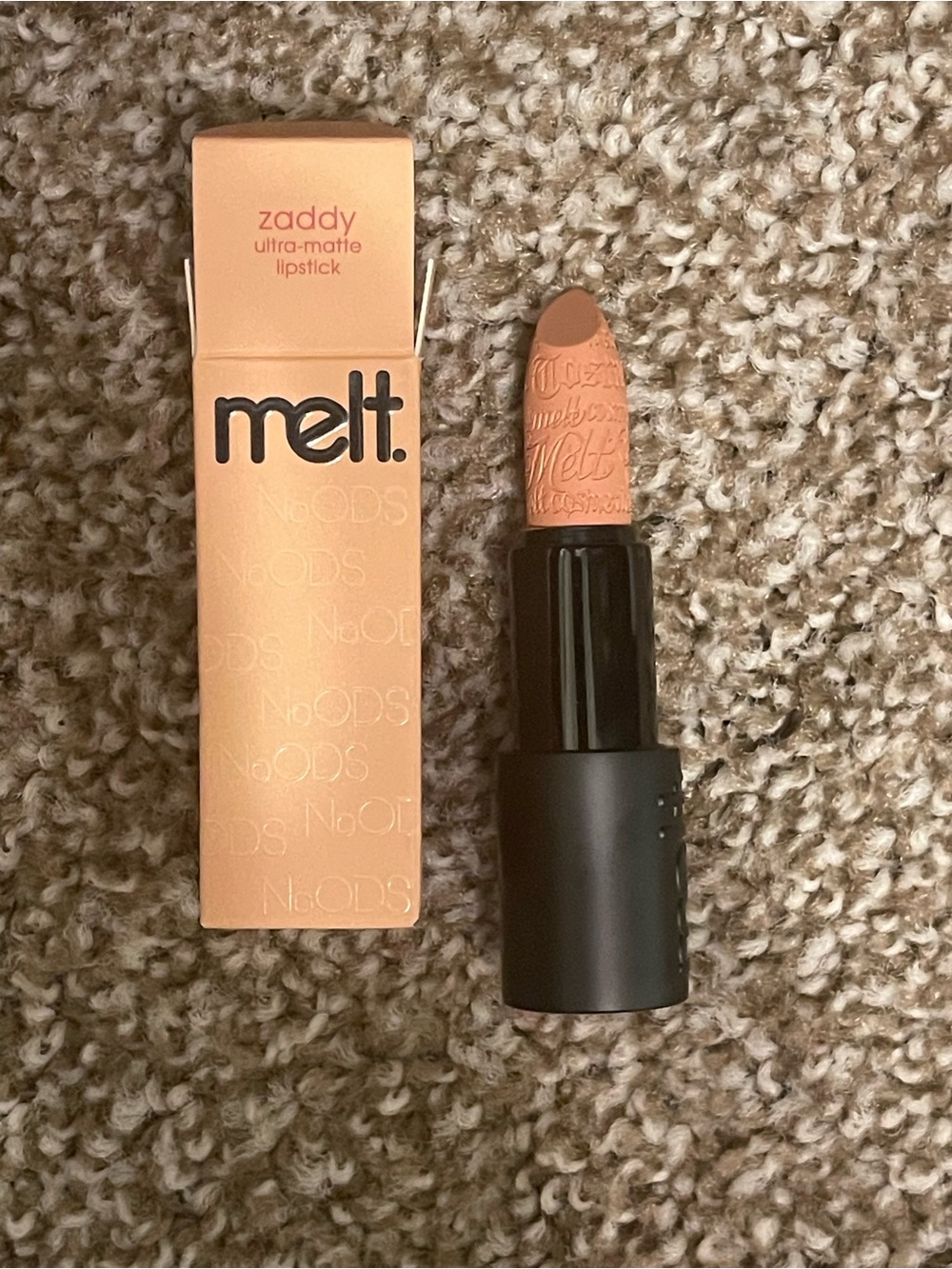 Melt Cosmetics Zaddy Ultra-Matte Lipstick — Peach Nude